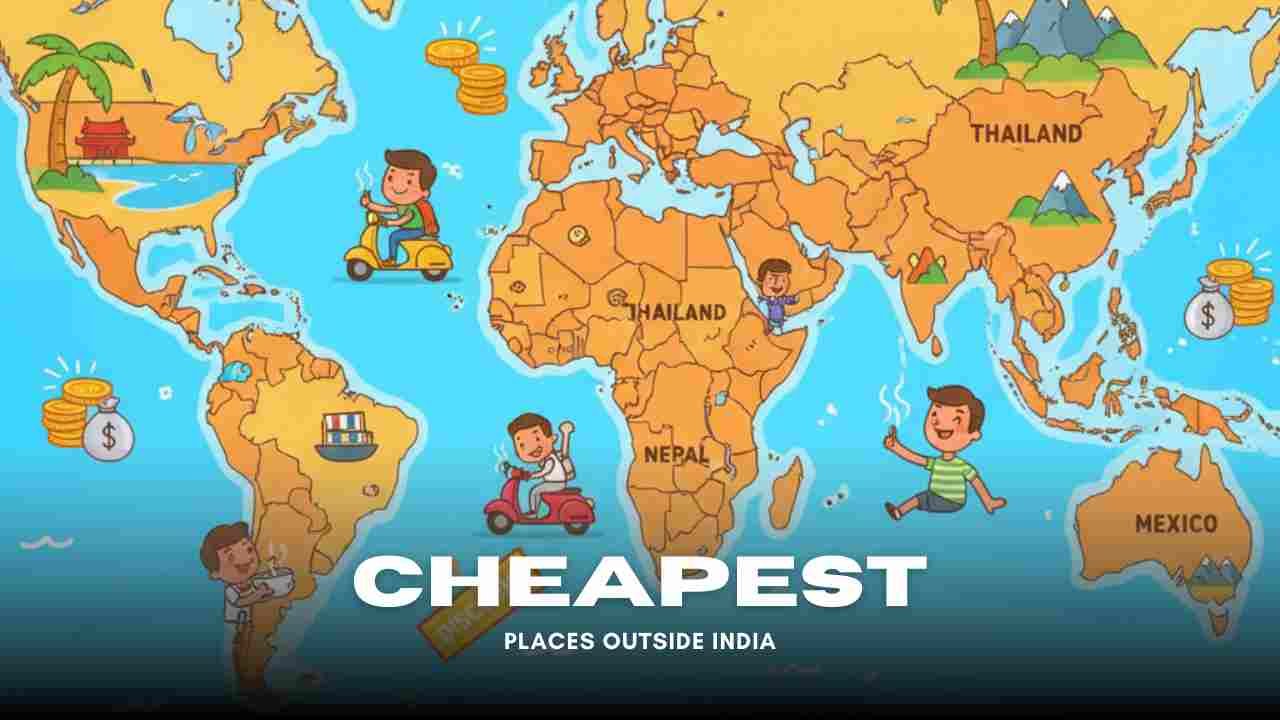 Cheapest Places Outside India