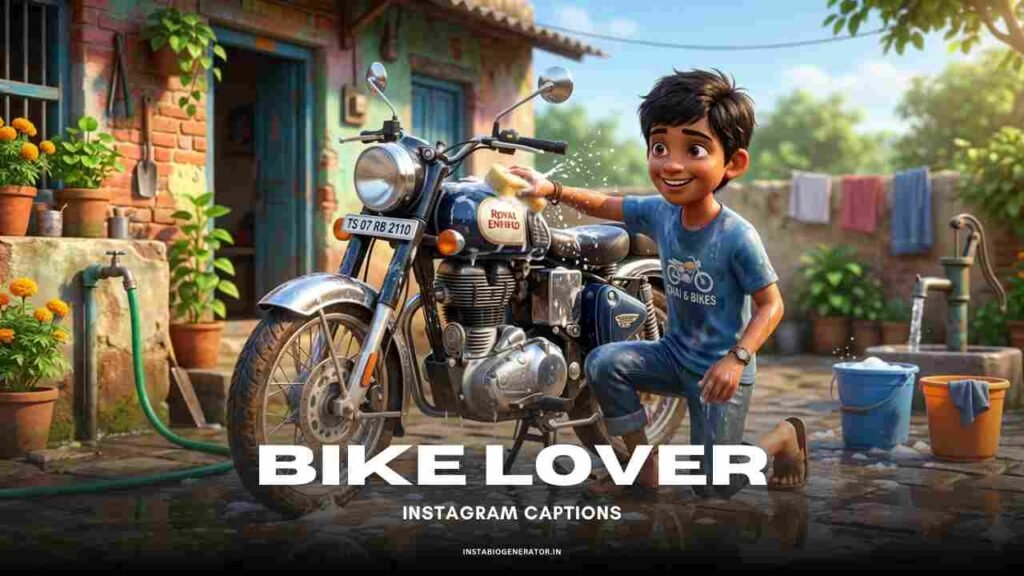 Bike lover Captions for Instagram