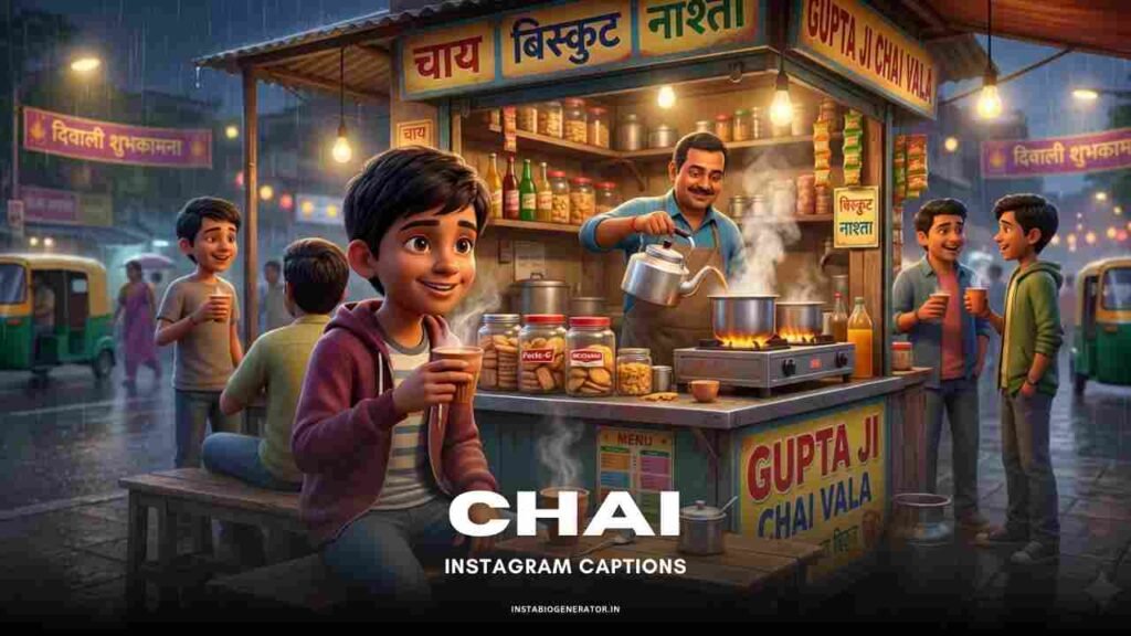 Chai Instagram Captions