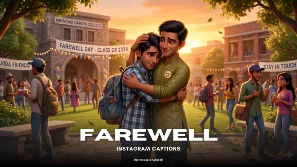 Farewell Instagram Captions