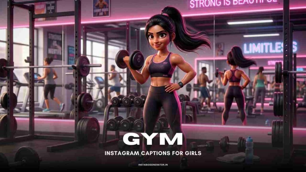 Gym Instagram Captions for Girls