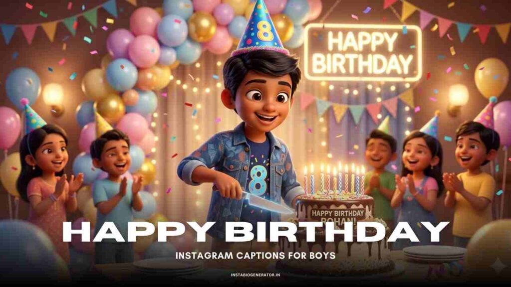 Happy Birthday Instagram Captions for Boys