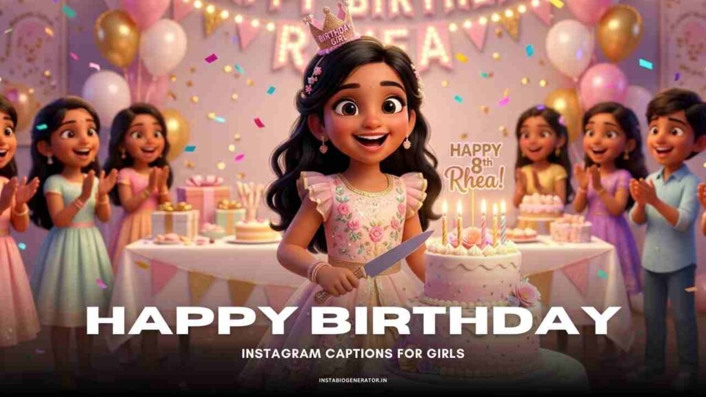Happy Birthday Instagram Captions for Girls