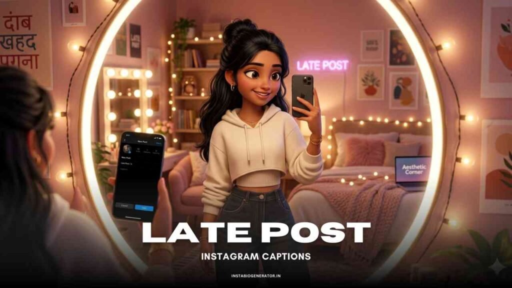 Late Post Captions for Instagram