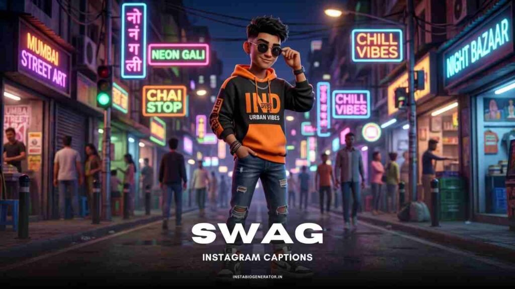 Swag Instagram Captions for Boys