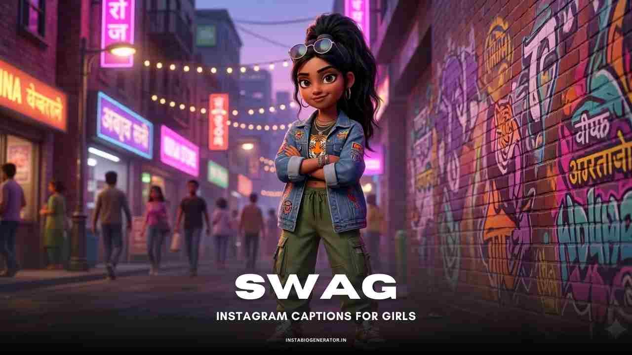 Swag Instagram Captions for Girls