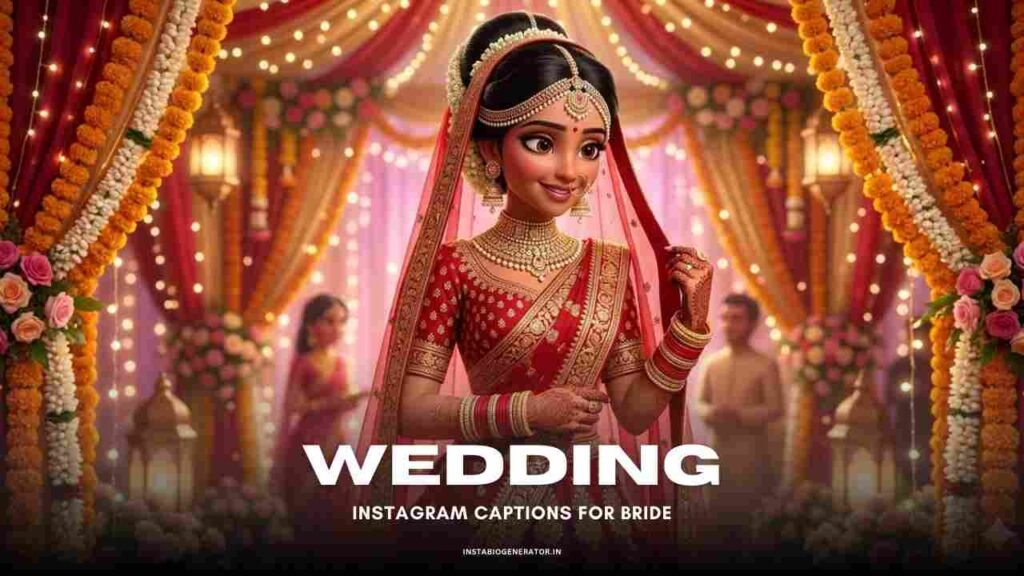 Wedding Captions for Bride